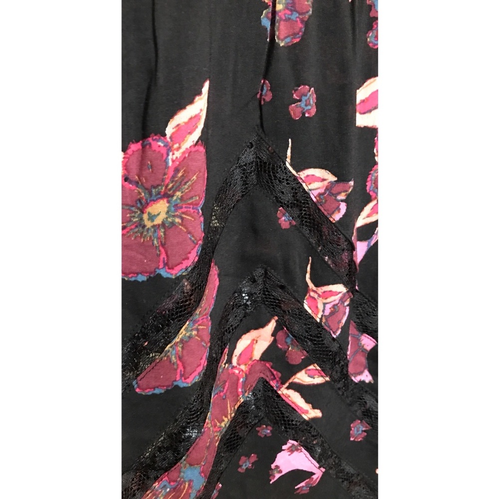 [free people] floral trapeze tunic or mini dress - Picture 5 of 6